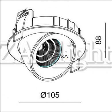 LED светильник HALO OK White IP20