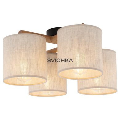 Люстра TK Lighting DEVA 4, Beige