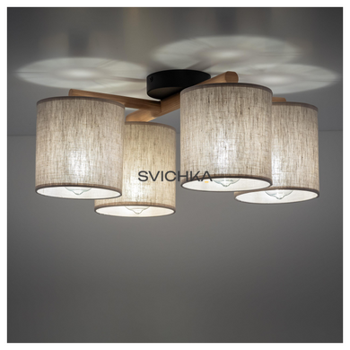 Люстра TK Lighting DEVA 4, Beige
