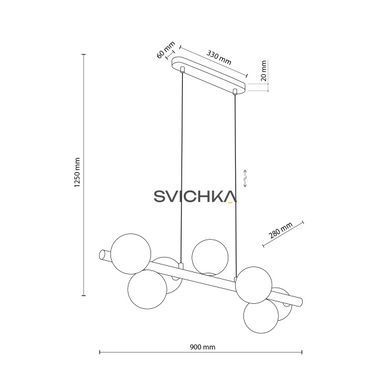 Подвесной светильник TK Lighting ESTERA 7