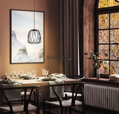 Подвесной светильник Eglo FLORESTA Black