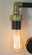 Настінний світильник Imperium light 104242.05.59 Industrial, Black/Brass