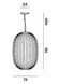 Подвесной светильник Foscarini Plass grande, Grey, серый, Серый, Серый