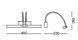 Настінний світильник Ideal Lux Bow 005379, Хром, Хром