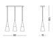Ideal Lux CONO SP3 Хромовый 112367