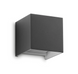 Вуличне бра Ideal Lux Atom ap d10, Antracite