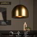 Підвісний світильник Lucide AKRON &Oslash; 50 cm 1xE27 Matt Gold / Brass, Matt Gold / Brass, Matt Gold / Brass