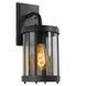 Настенный светильник для дома/улицы Lucide MAKKUM 1xE27 IP23 Black, BLACK