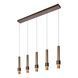 Подвесной светильник Lucide MARGARY LED Dim. 5x4,2W 2700K Coffee, Coffee