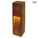 Вуличний стовпчик SLV RUSTY SLOT LED 50 233447, Коричневий, Коричневий, Іржавий, Іржавий