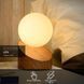 Настольная лампа Lucide LEN &Oslash; 10 cm 1xG9 Wood, Wood, Дерево, Опал, Опал