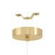 Подвесной светильник Eglo AGLIENTINA 1 White/Brass