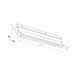 Трековий світильник Nowodvorski LVM Focus Out Led 1x15w 3000к 1300Lm IP20 Bl