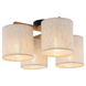 Люстра TK Lighting DEVA 4, Beige