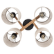 Люстра TK Lighting DEVA 4, Beige