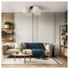 Люстра TK Lighting DEVA 4, Beige