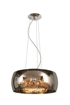 Підвісний світильник Lucide PEARL &Oslash; 50 cm 6xG9 Chrome, Chrome