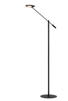 Підлогова лампа для читання Lucide ANSELMO &Oslash; 25 cm LED Dim. 1x9W 3000K Black, BLACK, Чорний, Чорний, Чорний