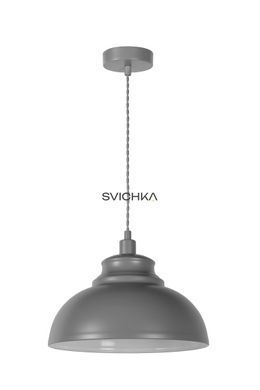 Підвісний світильник Lucide ISLA &Oslash; 29 cm 1xE14 Grey, Grey, Сірий