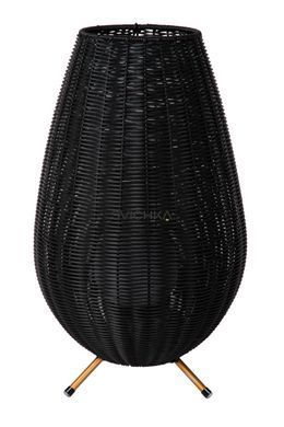 Акумуляторна настільна лампа для дому та вулиці Lucide COLIN IP44 Battery pack/batteries LED Dim. 1x3W 3000K IP44 Black, BLACK