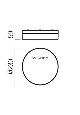 Настінно-стельовий світильник REDO 01-3731 Frisbi 23, White
