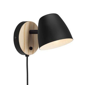 Бра Nordlux Theo Black
