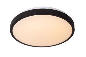 Стельовий світильник для ванної Lucide DASHER &Oslash; 34,8 cm LED 1x18W 2700K IP44 Motion & Day/Night Sensor Black, BLACK