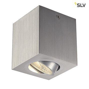 Точковий світильник SLV TRILEDO SQUARE CL 113946, Срібний, серебро, Алюміній Мат, Алюміній Мат