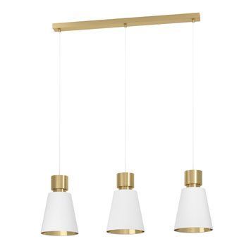 Підвісний світильник Eglo AGLIENTINA 3 White/Brass