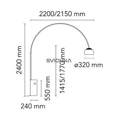 Торшер Flos Arco F0300000