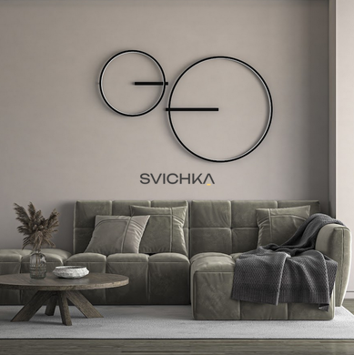 Настінний світильник Babich Studio RING В 550, Black