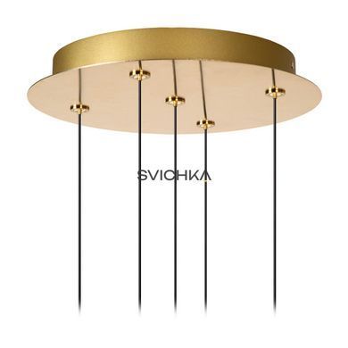 Подвесной светильник Lucide KLIGANDE &Oslash; 30 cm LED Dim. 5x8W 2700K Matt Gold / Brass