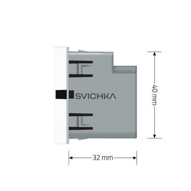 Механизм розетка USB Type-C с Power Delivery 45W Livolo