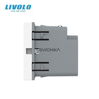 Механизм розетка USB Type-C с Power Delivery 45W Livolo