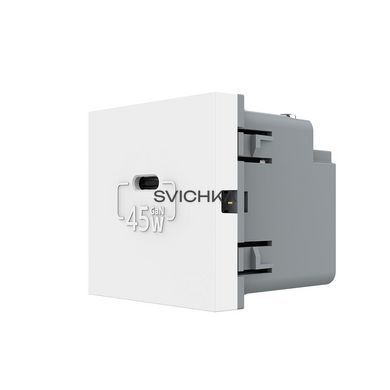 Механизм розетка USB Type-C с Power Delivery 45W Livolo