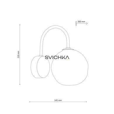 Бра TK-Lighting 11024 LAVA, Brown