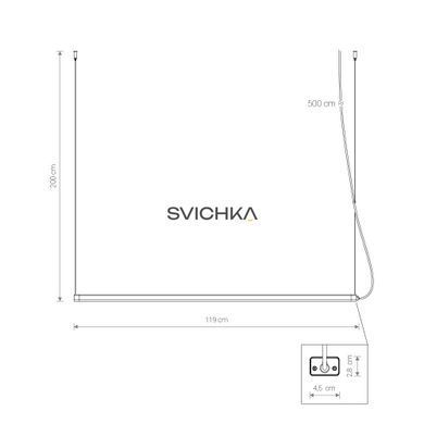 Подвесной светильник Nowodvorski CAMELEON H LED WH 8455