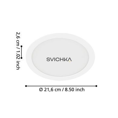 Врезной точечный светильник EGLO FUEVA 5, 17W, 4000К
