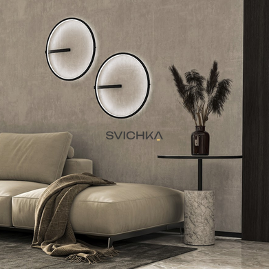 Настінний світильник Babich Studio RING В 550, Black
