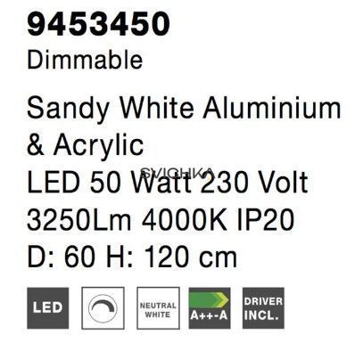 Подвесной светильник Nova luce RANDO THIN 4000