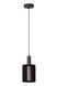 Підвісний світильник Lucide LAMBRES &Oslash; 15 cm 1xE27 Black, BLACK, Чорний, Чорний
