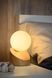 Настільна лампа Lucide LEN &Oslash; 10 cm 1xG9 Light wood, Light wood, Дерево, Опал, Опал