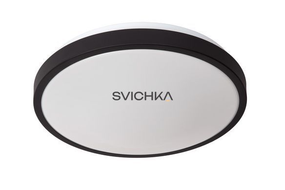 Стельовий світильник для ванної Lucide DASHER &Oslash; 34,8 cm LED 1x18W 2700K IP44 Motion & Day/Night Sensor Black, BLACK