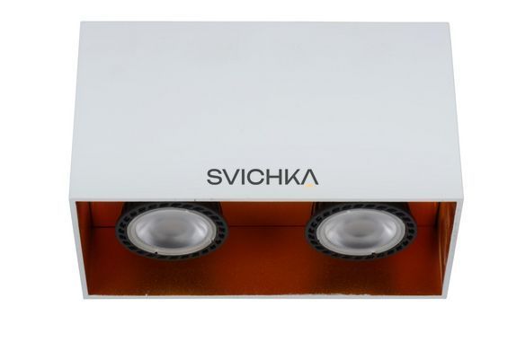 Стельовий точковий світильник Lucide BIDO 2xGU10 White, WHITE