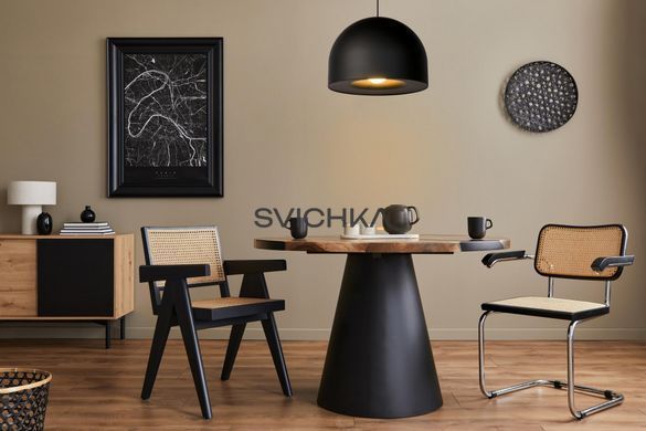 Подвесной светильник Lucide AKRON &Oslash; 50 cm 1xE27 Black