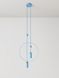Підвісний світильник Babich Studio Sunderline 2C, Blue