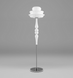 Торшер Vistosi Novecento, Chrome/White