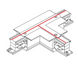 З'єднувач Т-подібний для 3-х фазної трекової системи Nowodvorski 8682 CTLS Recessed Power T Connector Right 2, Black