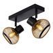 Стельовий точковий світильник Lucide LUCAS 2xE14 Matt Gold / Brass, Matt Gold / Brass