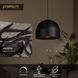 Подвесной светильник Lucide AKRON &Oslash; 50 cm 1xE27 Black, BLACK, Черный, Черный
